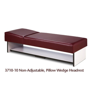 Panel Leg Couch with Full Shelf - sold by Dansons Medical - manufactured by Clinton Industries