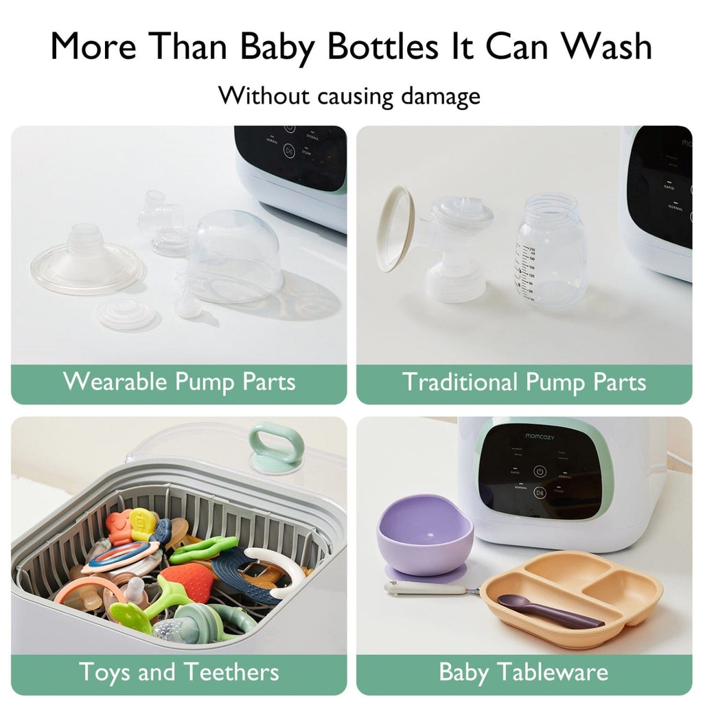 Momcozy KleanPal Pro Baby Bottle Washer - sold by Dansons Medical - Bottle & Breastfeeding manufactured by Momcozy (MM)