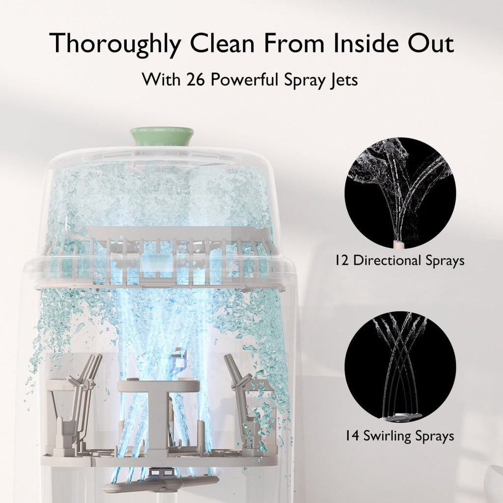 Momcozy KleanPal Pro Baby Bottle Washer - sold by Dansons Medical - Bottle & Breastfeeding manufactured by Momcozy (MM)