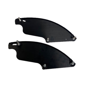 Top End aluminium side guards for a court wheelchair
