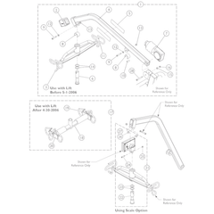 Invacare Hanger Bar Pin for Patient Lift Digital Scale (1064339) - sold by Dansons Medical - Parts and Accessories manufactured by Invacare