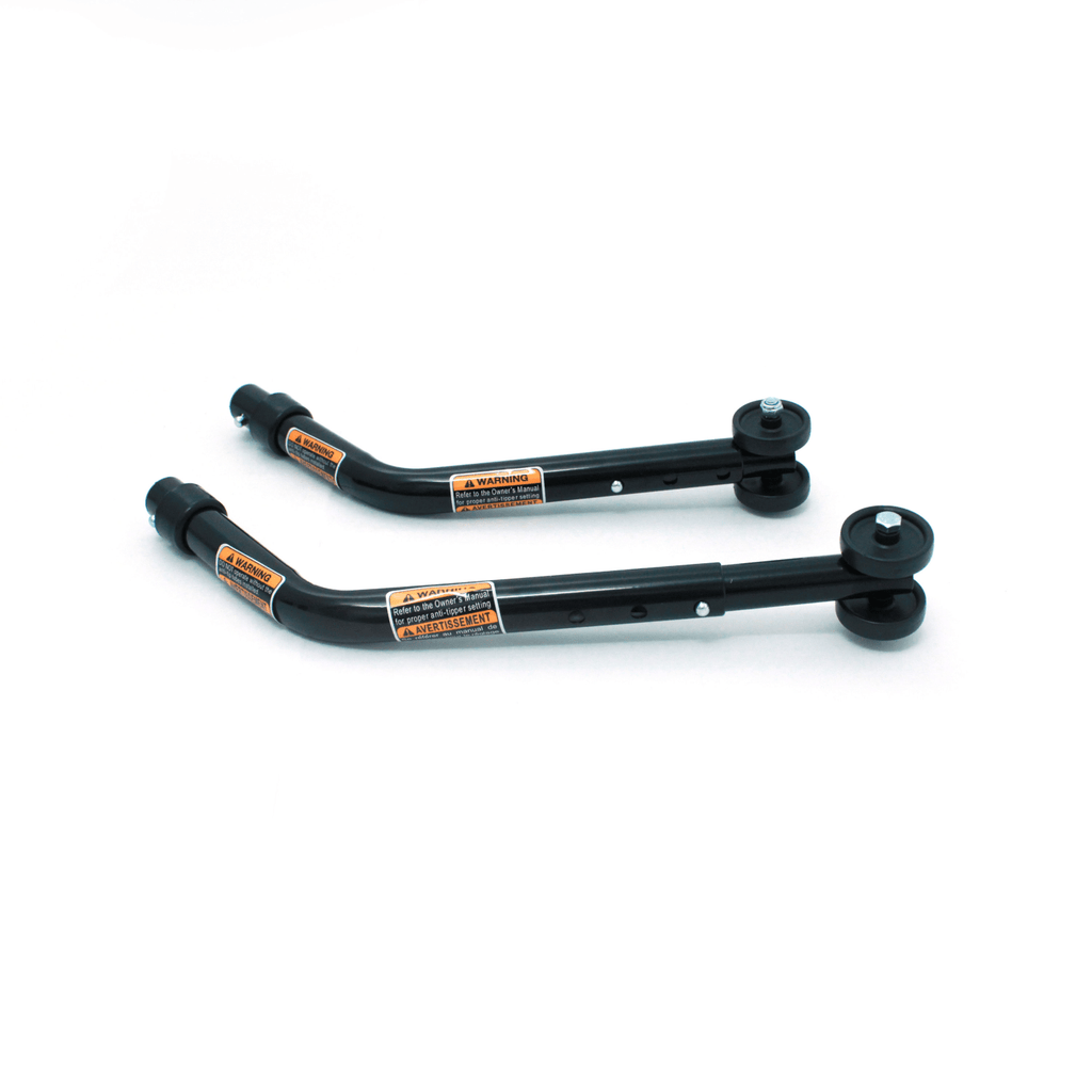 Invacare Rear Anti-Tippers for Wheelchairs with 8" Front Casters - Pair (1360) - sold by Dansons Medical - Wheelchair Anti-Tippers manufactured by Invacare