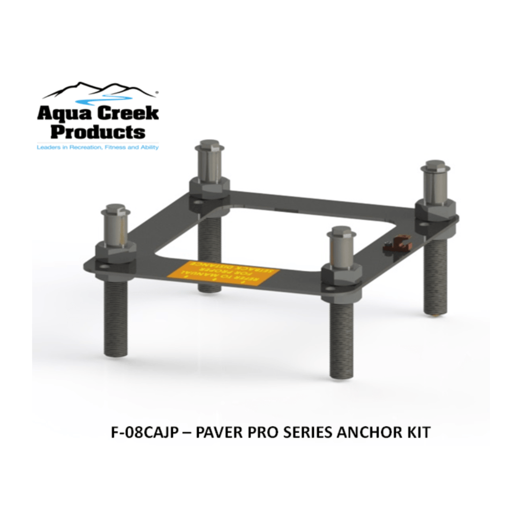 Aqua Creek Pro Series Paver Anchor Kit - Admiral and Ranger 2 Lifts (F-08CAJP) - sold by Dansons Medical - Pool Lift Anchors manufactured by Aqua Creek
