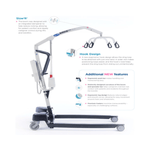 Invacare Birdie Evo XPLUS Patient Lift - sold by Dansons Medical - Electric Patient Lifts manufactured by Invacare
