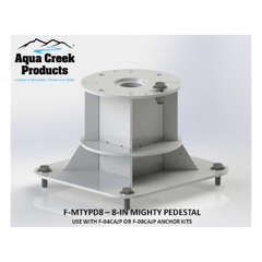 Aqua Creek Pedestal - Mighty Lifts - sold by Dansons Medical - Pool Lift Anchors manufactured by Aqua Creek
