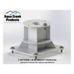 Aqua Creek Pedestal - Mighty Lifts - sold by Dansons Medical - Pool Lift Anchors manufactured by Aqua Creek