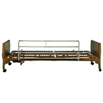 Invacare Chrome Plated Full-Length Bed Rails (6629) - sold by Dansons Medical - Bed Rails manufactured by Invacare