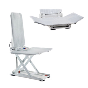 Invacare Aquatec J, Reclining Bath Lift with Wide Seat - sold by Dansons Medical - Bath Lifts manufactured by Invacare