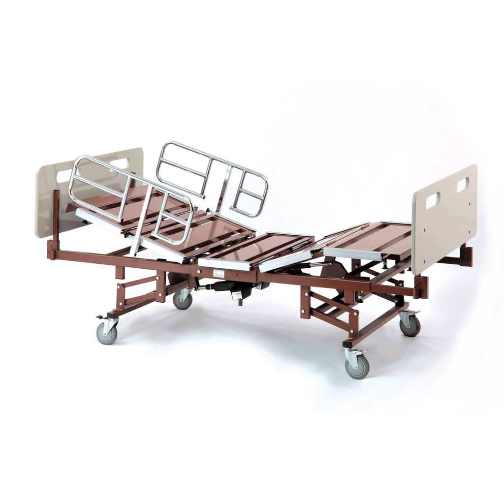 Invacare Bariatric Full-Electric Bed with Half-Length Bed Rails (BAR750) - sold by Dansons Medical - Electric Bed manufactured by Invacare