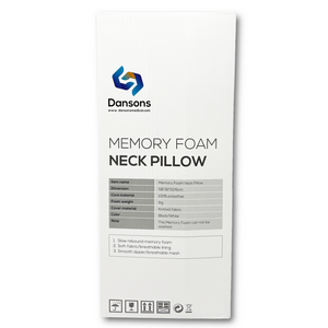 Dansons Orthopedic Memory Foam Pillow - sold by Dansons Medical -  manufactured by Dansons Medical