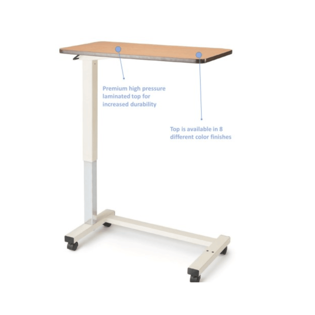 Invacare Heavy Duty Overbed Table - sold by Dansons Medical - Overbed Table manufactured by Invacare