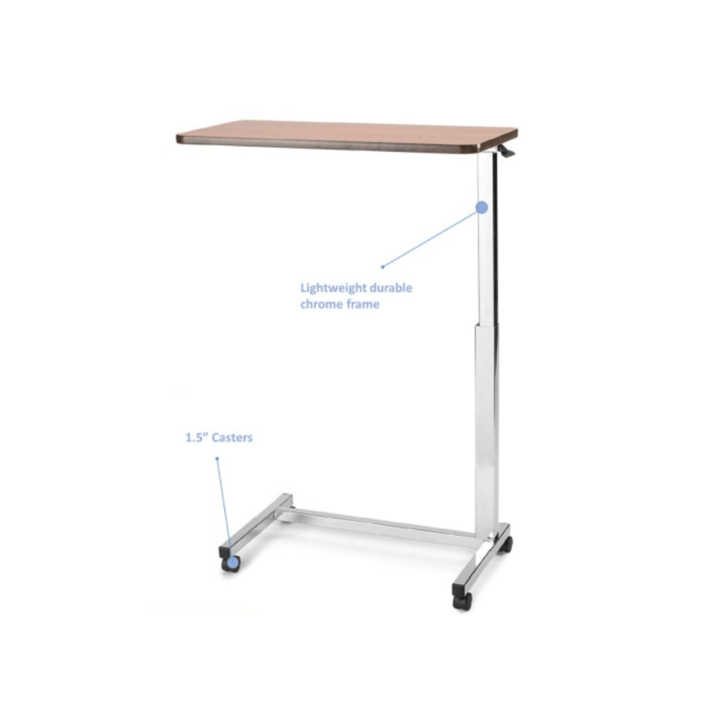 Invacare Overbed Table - sold by Dansons Medical - Overbed Table manufactured by Invacare
