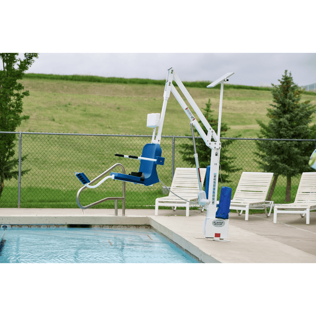 Aqua Creek Solar Charging Station - sold by Dansons Medical - Pool Lift Accessories manufactured by Aqua Creek
