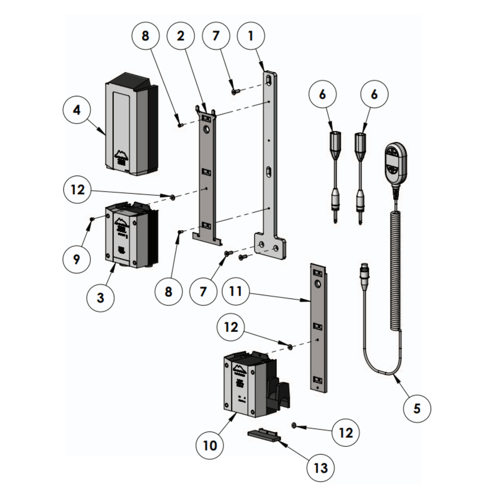 Aqua Creek Scout Electronic Upgrade Kit (F-830) - sold by Dansons Medical - Pool Lift Parts manufactured by Aqua Creek