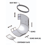 Aqua Creek Slings - sold by Dansons Medical - Pool Lift Parts manufactured by Aqua Creek