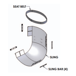 Aqua Creek Slings - sold by Dansons Medical - Pool Lift Parts manufactured by Aqua Creek
