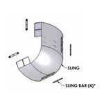 Aqua Creek Sling Assembly - EZ Series - sold by Dansons Medical - Pool Lift Slings and Chains manufactured by Aqua Creek