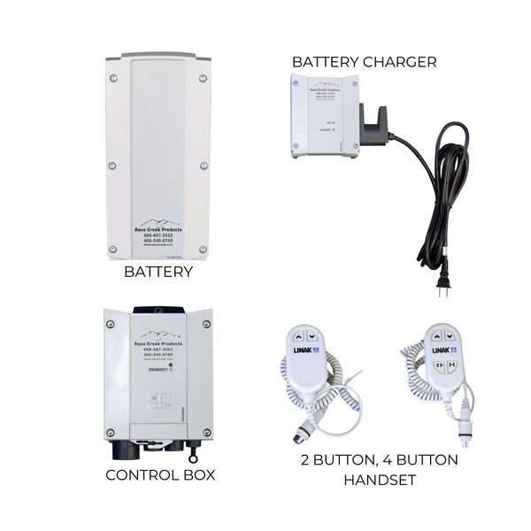 Pool Lift Controls and Batteries