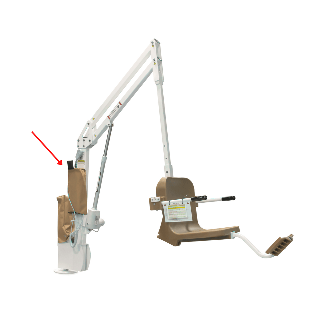 Aqua Creek Rotate Motor Covers for Scout Excel & Mighty Series Lifts - sold by Dansons Medical - Pool Lift Parts manufactured by Aqua Creek