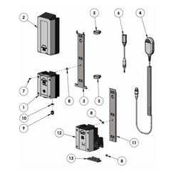 Aqua Creek Ranger Electronic Upgrade Kit (F-409CBK) - sold by Dansons Medical - Pool Lift Parts manufactured by Aqua Creek