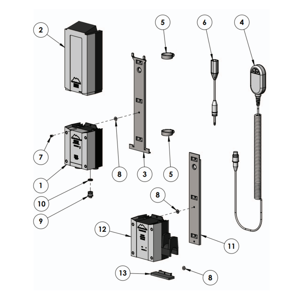 Aqua Creek Ranger Electronic Upgrade Kit (F-409CBK) - sold by Dansons Medical - Pool Lift Parts manufactured by Aqua Creek