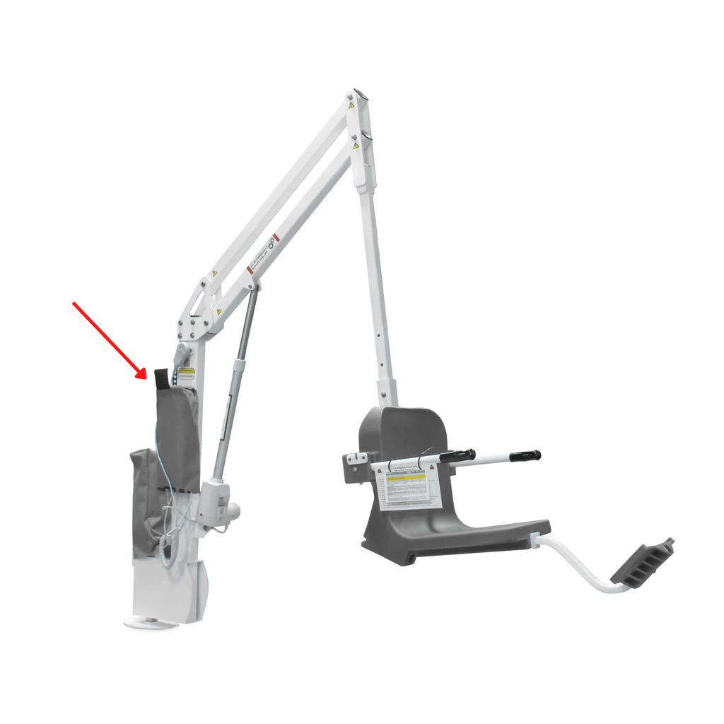 Aqua Creek Rotate Motor Covers for Scout Excel & Mighty Series Lifts - sold by Dansons Medical - Pool Lift Parts manufactured by Aqua Creek