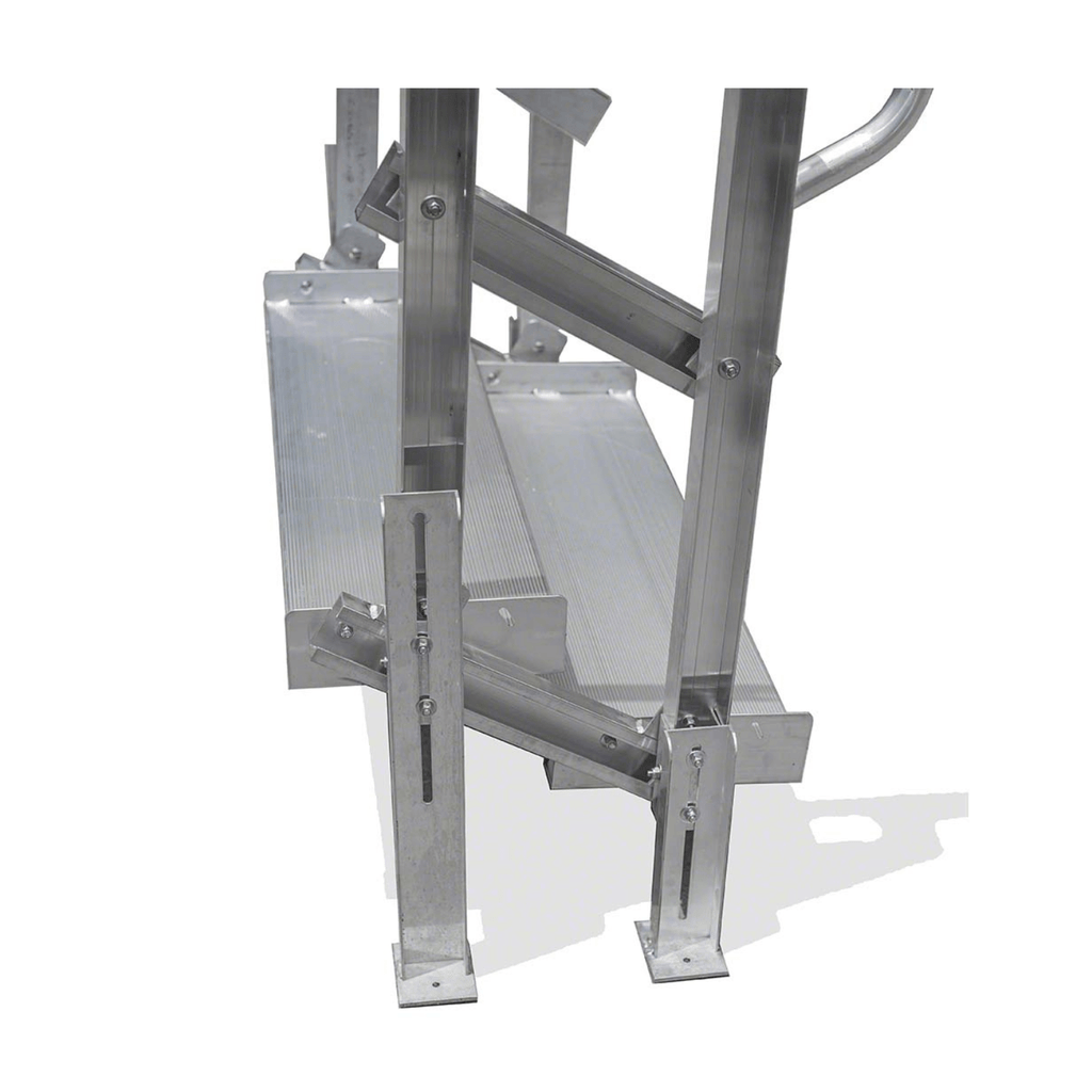 PVI Modular XP Stairs with Legs, Handrails, Hardware - sold by Dansons Medical - Modular Ramp manufactured by PVI