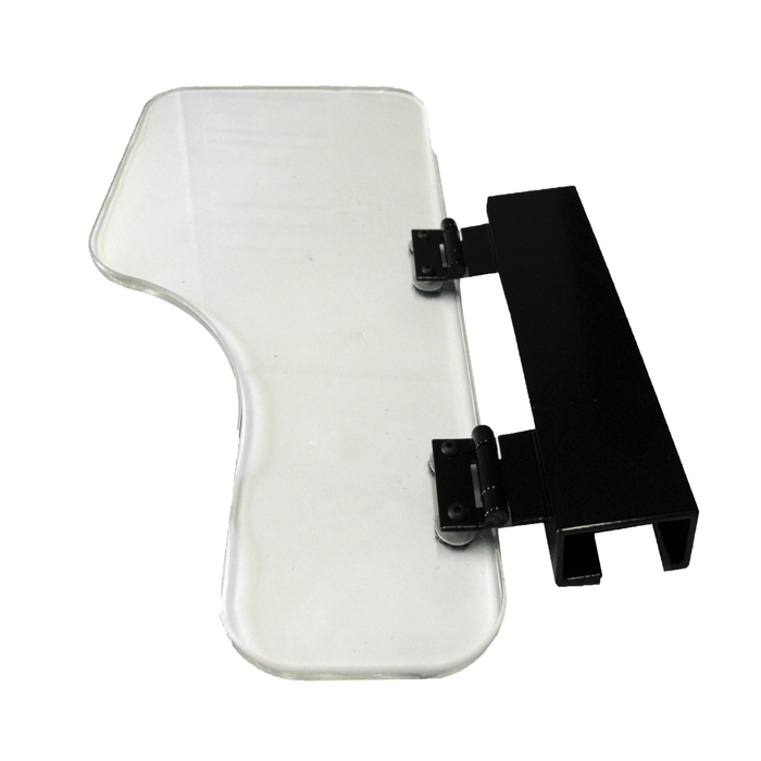 Invacare The Aftermarket Group Wheelchair Half Lap Tray Clear Acrylic