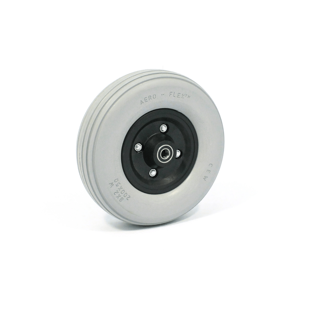 Invacare Semi-Pneumatic Front Caster Wheel 8" x 2-1/4" - sold by Dansons Medical - Wheelchair Wheels manufactured by Invacare