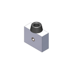 E-Track End Stop for Luna Ceiling Lift - sold by Dansons Medical - Ceiling Lift Track Parts manufactured by Bestcare
