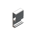 E-Track End Piece for Luna Ceiling Lift - sold by Dansons Medical - Ceiling Lift Track Parts manufactured by Bestcare