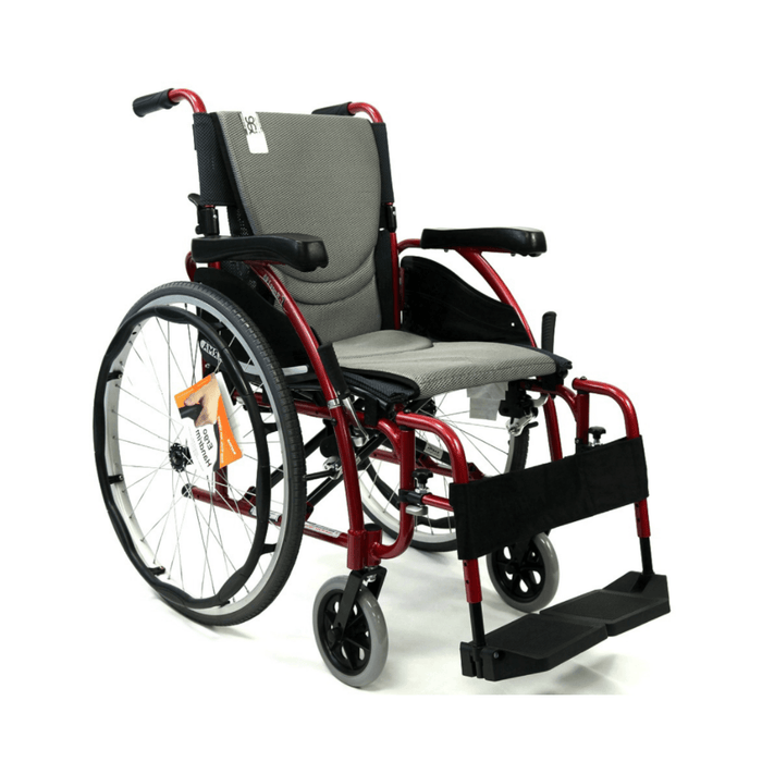 Karman S-Ergo 125 Ergonomic Wheelchair with Flip-Back Armrest