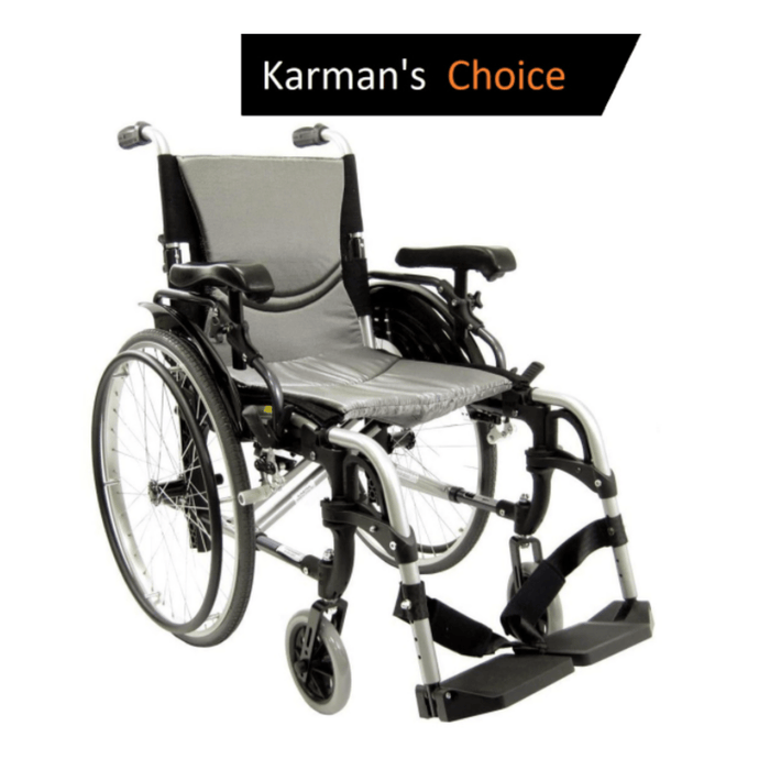 Karman S-Ergo 305 Ultra Lightweight Wheelchair with Adjustable Seat Height
