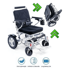 Karman Tranzit Go Power Wheelchair - sold by Dansons Medical - Folding Wheelchairs manufactured by Karman Healthcare