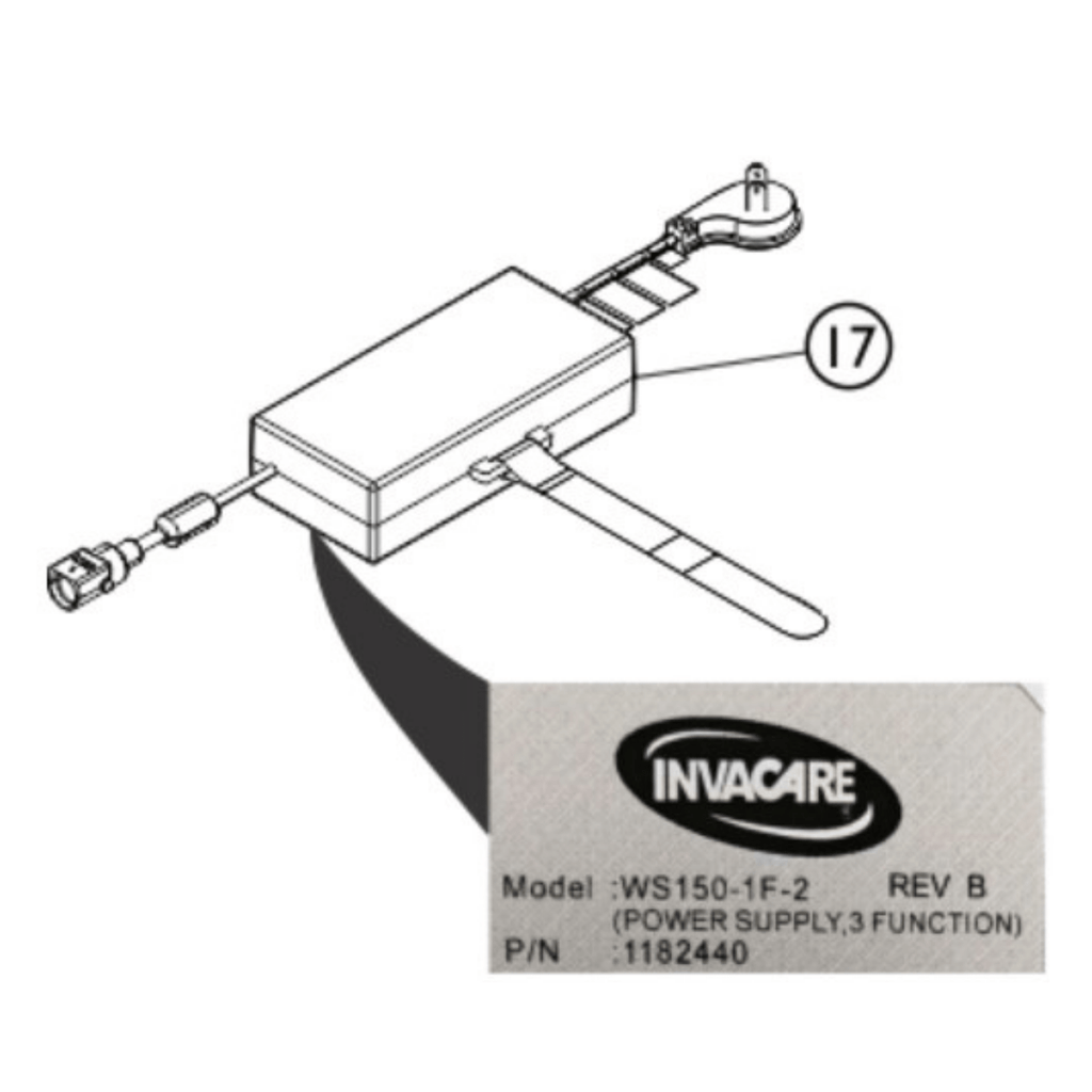 Invacare Power Supply FE, G-Series Bed - sold by Dansons Medical - Bed Electronics manufactured by Invacare