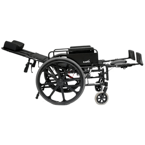 Karman KM 5000 Lightweight Reclining Wheelchair with Removable Desk Armrest - sold by Dansons Medical - Reclining Wheelchairs manufactured by Karman Healthcare