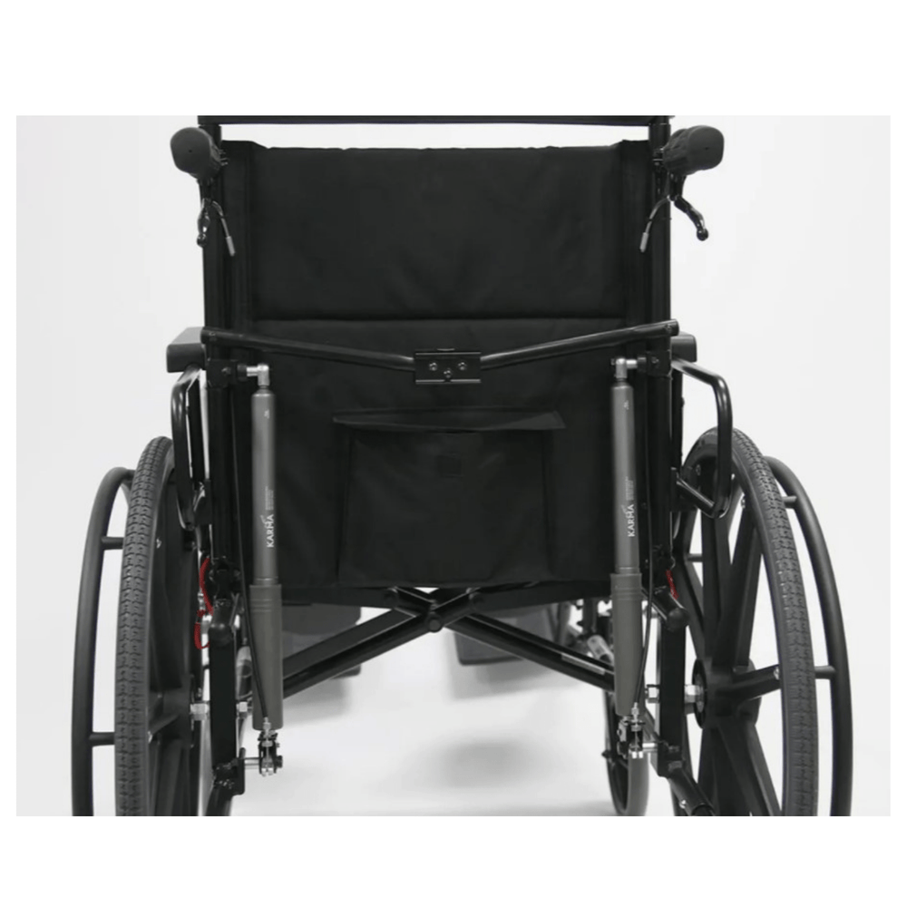 Karman KM 5000 Lightweight Reclining Wheelchair with Removable Desk Armrest - sold by Dansons Medical - Reclining Wheelchairs manufactured by Karman Healthcare