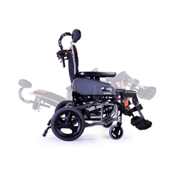 Karman VIP2 Tilt in Space Reclining Transport Wheelchair - sold by Dansons Medical - Tilt in Space Wheelchairs manufactured by Karman Healthcare