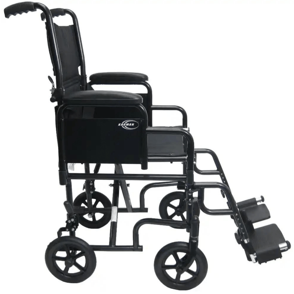 Karman T-2700 Transport Wheelchair - sold by Dansons Medical - Ultra Lightweight Wheelchairs manufactured by Karman Healthcare