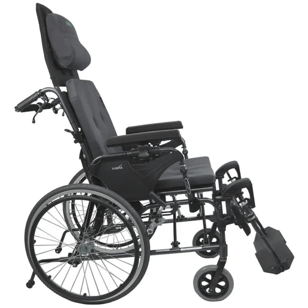 Karman MVP-502 Lightweight Reclining Wheelchair - sold by Dansons Medical - Reclining Wheelchairs manufactured by Karman Healthcare