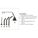 Invacare Adjustable Rear Anti Tipper for Wheelchairs - sold by Dansons Medical - Wheelchair Anti-Tippers manufactured by Invacare