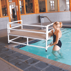 Aqua Creek PVC Swim Training Platform - sold by Dansons Medical - Pool Training manufactured by Aqua Creek