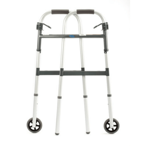 Invacare 5" Single Fixed-Wheel Attachments with Glide Tips - sold by Dansons Medical - Wheelchair Accessories manufactured by Invacare