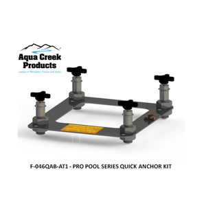 Aqua Creek Quick Attach Anchor Kit - Admiral and Ranger 2 Lifts (The F-046QAB-AT1) - sold by Dansons Medical - Pool Lift Anchors manufactured by Aqua Creek