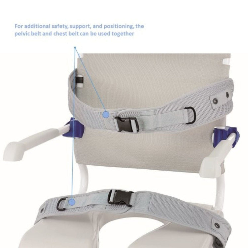 Invacare Safety Belts - Ocean Ergo Series - sold by Dansons Medical - Bath Parts & Accessories manufactured by Invacare