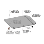 Aqua Creek Pro Series Wood Deck Anchor Kit - Admiral and Ranger 2 Lifts (F-40220-AT1) - sold by Dansons Medical - Pool Lift Anchors manufactured by Aqua Creek