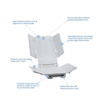 Invacare Aquatec Orca Special Reclining Bath Lift with Side Laterals - sold by Dansons Medical - Bath Lifts manufactured by Invacare