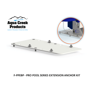 Aqua Creek Anchor Extension Set Back Plate 23" & 26" - Admiral and Ranger 2 Lifts  (F-PPEBP) - sold by Dansons Medical - Pool Lift Anchors manufactured by Aqua Creek