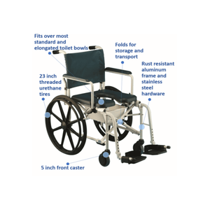 Invacare Mariner Rehab Shower Chair - sold by Dansons Medical - Shower Seats manufactured by Invacare