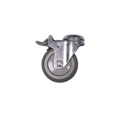 4" Rear Patient Lift Caster w/ Brake (PL182/PL228/PL273) (WP-PL228-003) - sold by Dansons Medical - Lift Casters manufactured by Bestcare